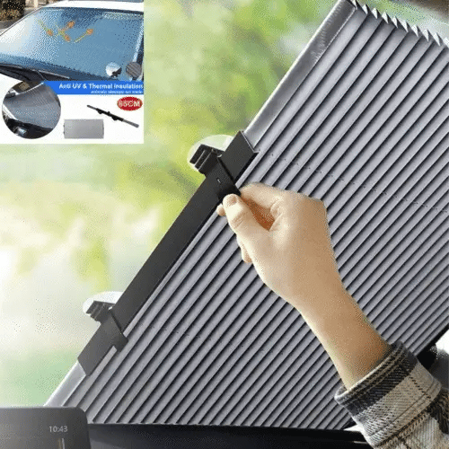SunLux® Acordeon Auto‑Parasolar | 50% RABATT