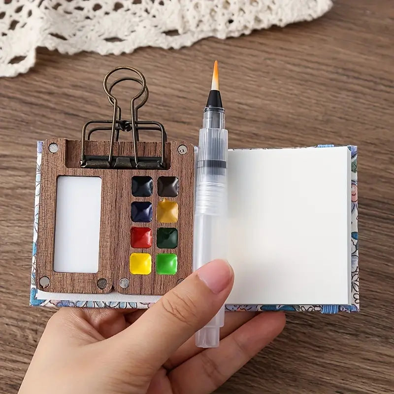 Aquarell Farbkasten - Kompakt Und Sofort Einsatzbereit Für Kreative