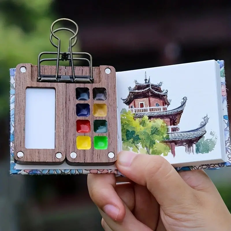 Aquarell Farbkasten - Kompakt Und Sofort Einsatzbereit Für Kreative