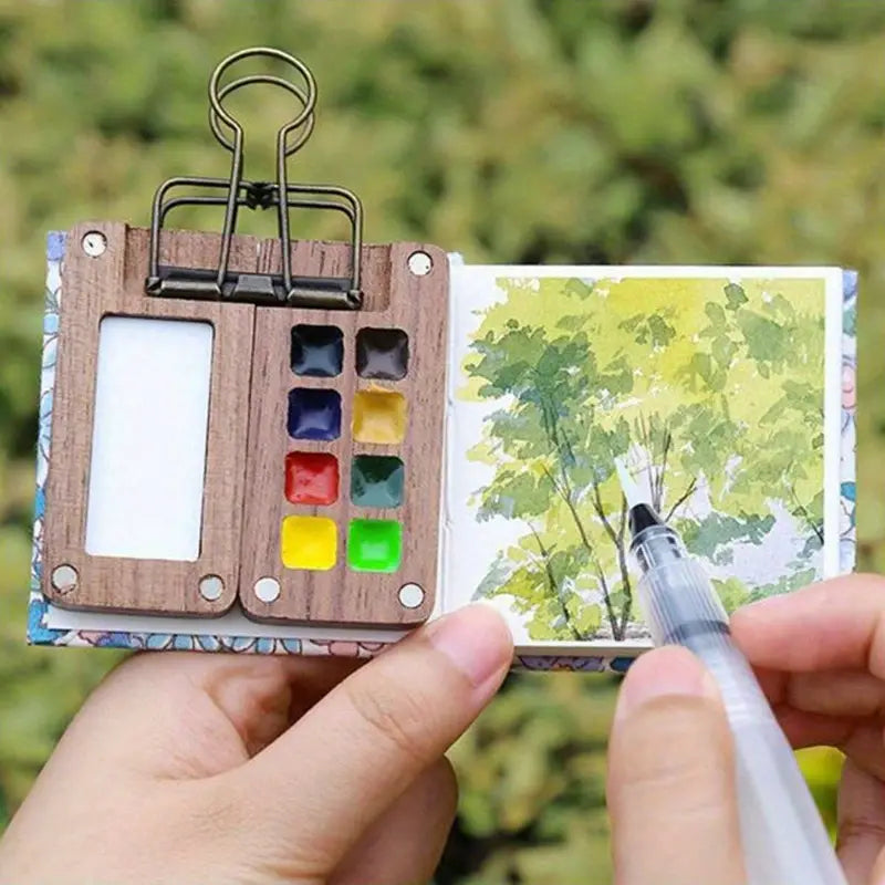 Aquarell Farbkasten - Kompakt Und Sofort Einsatzbereit Für Kreative