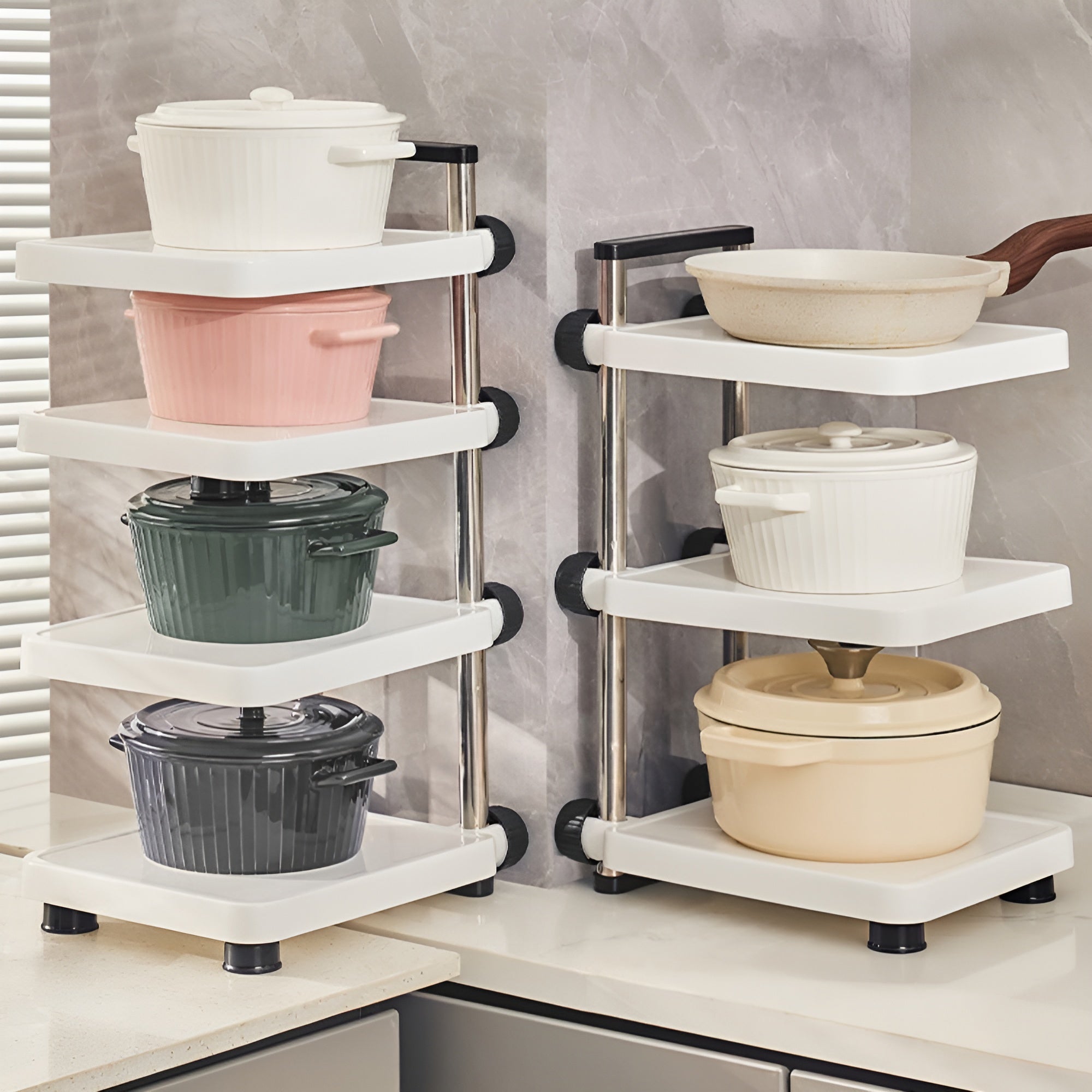 FlexiSpace - Maximale Ordnung mit dem 3-stufigen Flextray für Ihre Küche | 50% RABATT