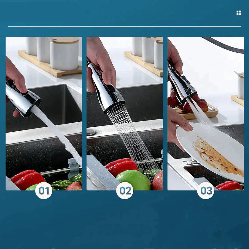 Schwenkbarer Hochdrucksprüher + Adapter