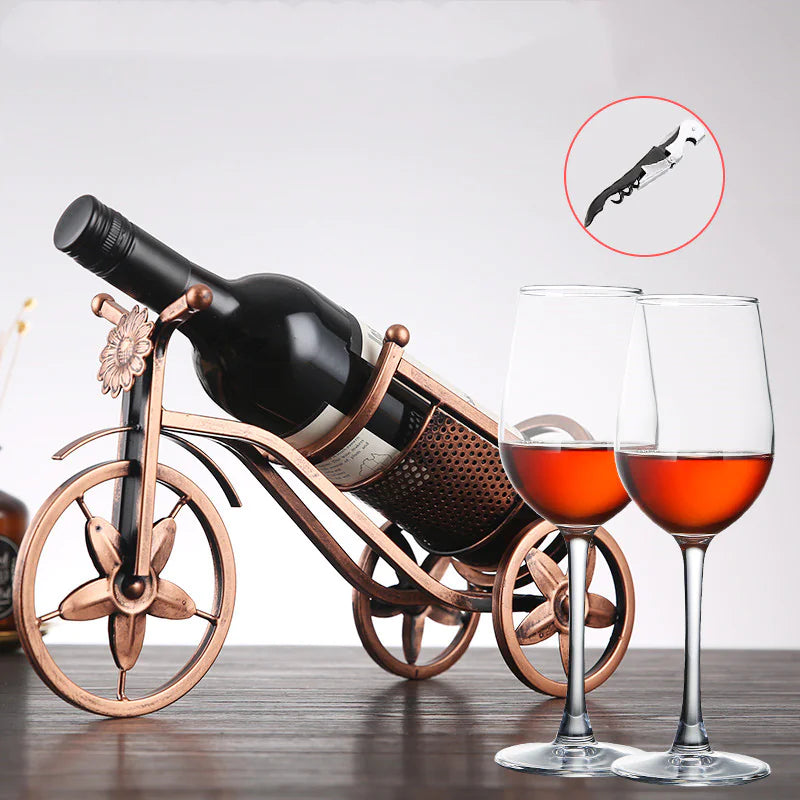 Kreativer Weinflaschenhalter & Becherregal | 50% RABATT