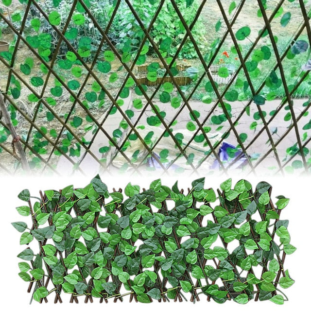 Zauny™ Faux erweiterbarer Gartenzaun | 50% RABATT