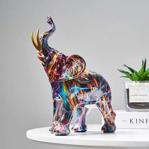 GraffiPhant – Kreative Graffiti-Elefantenfigur