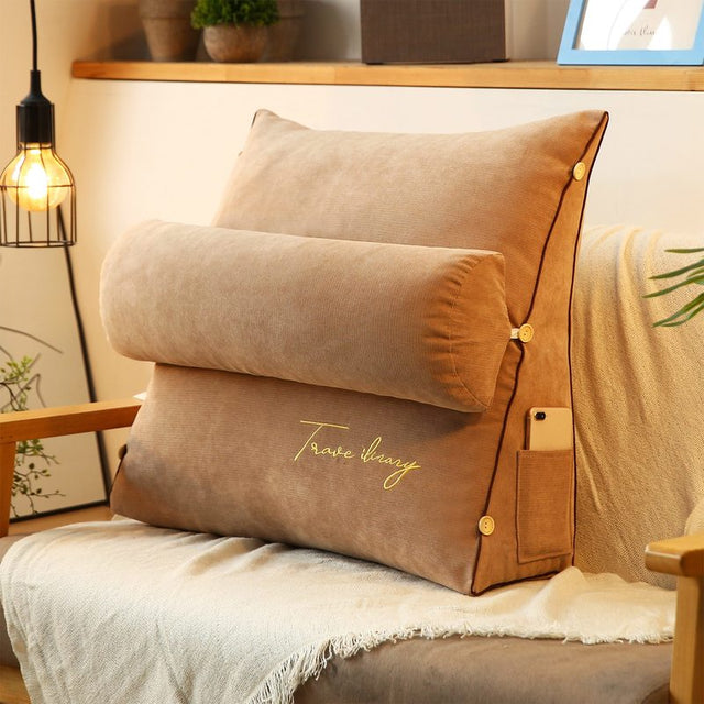ComfortRest - Luxus-Lesekissen für die Rückenlehne | 50% RABATT