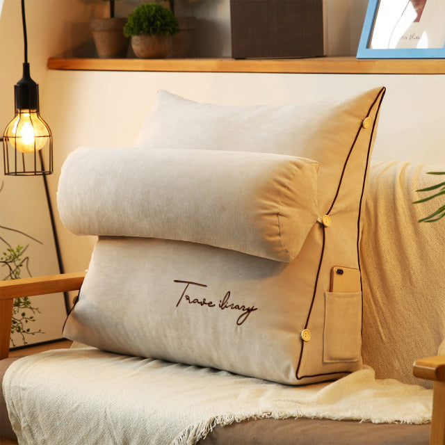 ComfortRest - Luxus-Lesekissen für die Rückenlehne | 50% RABATT