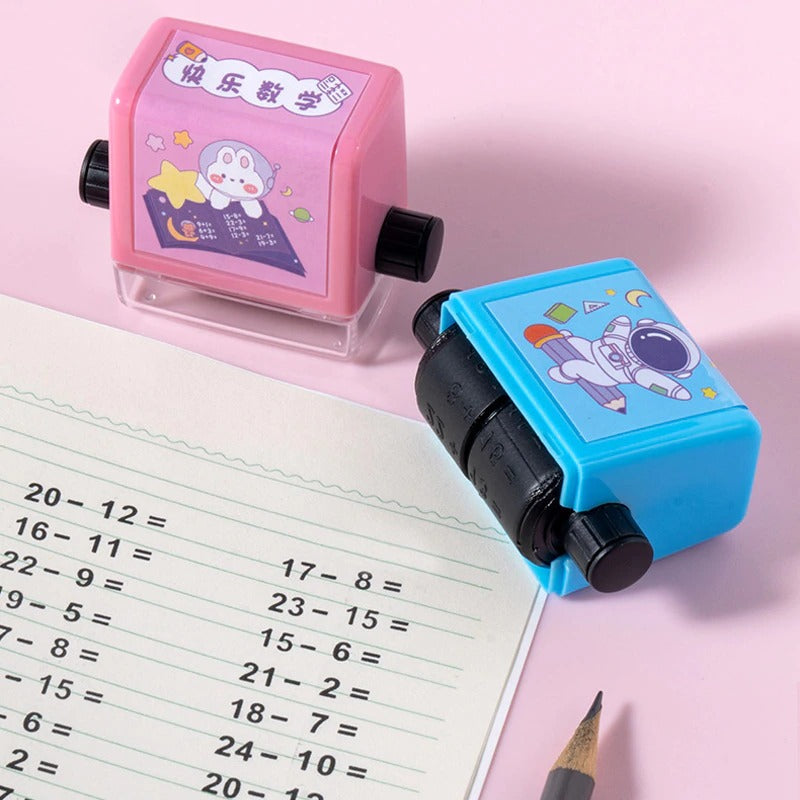 50% RABATT | Mathgenius™ Arithmetikrolle Designstempel für Kinder