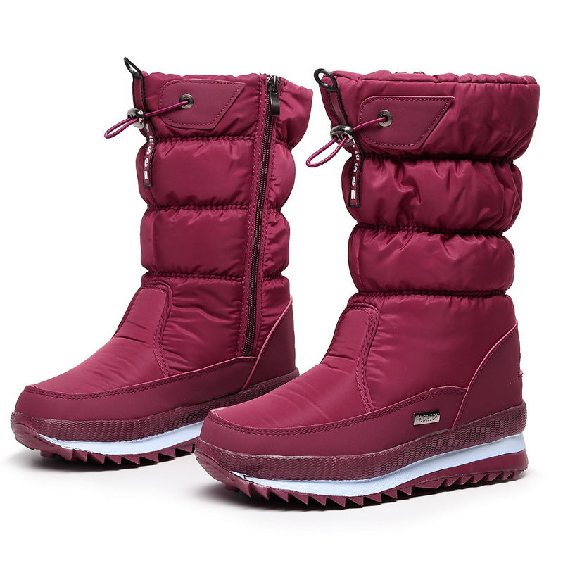 SnowLux™ – Premium Waterproof Damen Schneestiefel