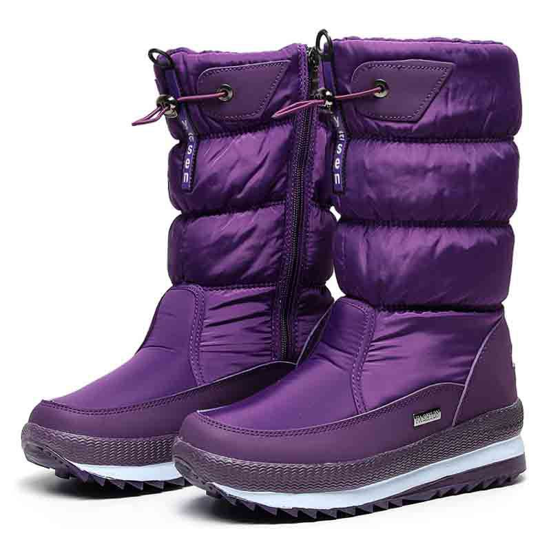 SnowLux™ – Premium Waterproof Damen Schneestiefel