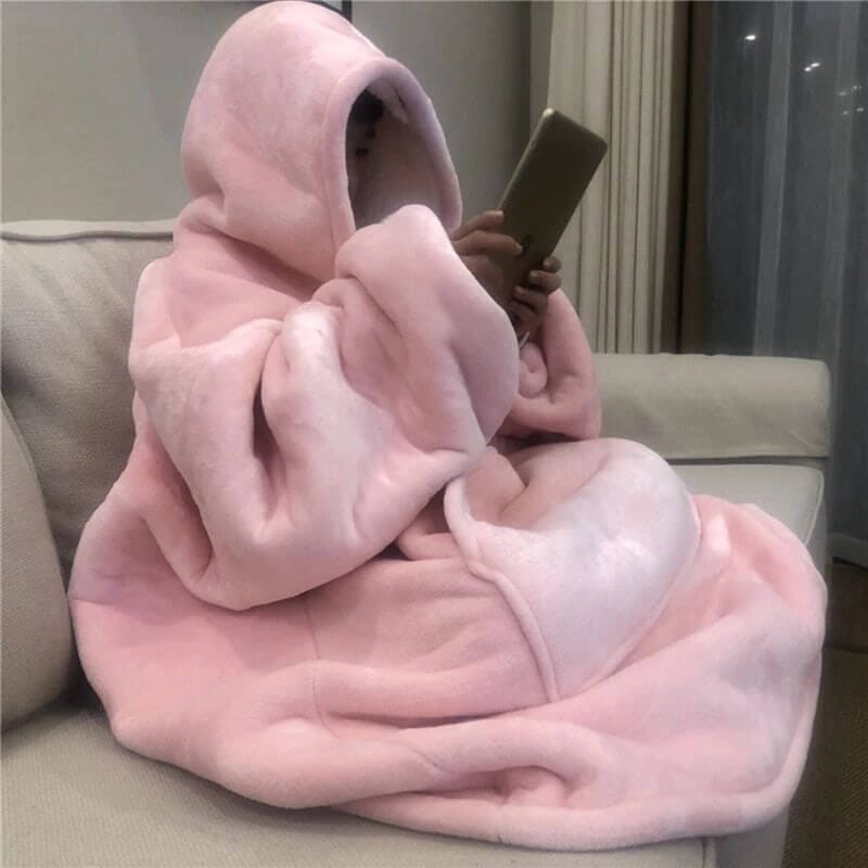 CuddlyHoodie - Die tragbare Decke, die Sie warm hält und perfekt passt | 50% RABATT