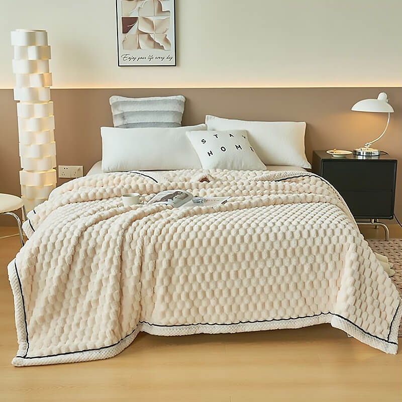 CozyFlannel – Warme dicke Flanell-Decke für Herbst & Winter