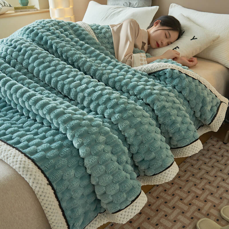 CozyFlannel – Warme dicke Flanell-Decke für Herbst & Winter