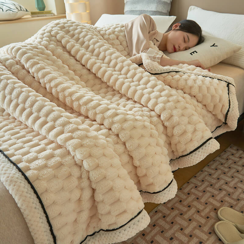 CozyFlannel – Warme dicke Flanell-Decke für Herbst & Winter