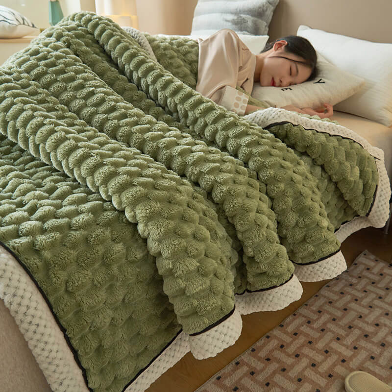 CozyFlannel – Warme dicke Flanell-Decke für Herbst & Winter