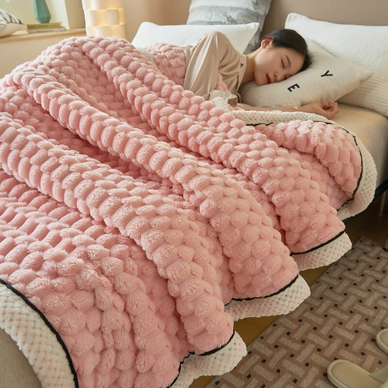 CozyFlannel – Warme dicke Flanell-Decke für Herbst & Winter