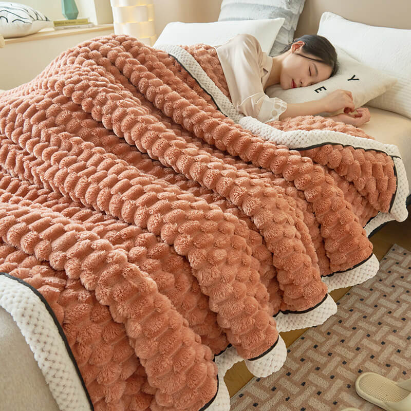 CozyFlannel – Warme dicke Flanell-Decke für Herbst & Winter