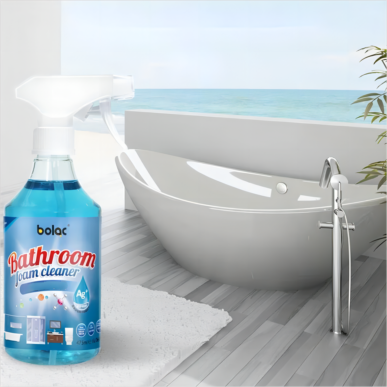 PureShine™ Antibakterieller Badreiniger & Kalkentferner |  500ml | 50% RABATT