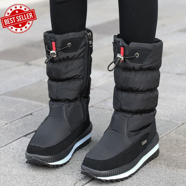 SnowLux™ – Premium Waterproof Damen Schneestiefel