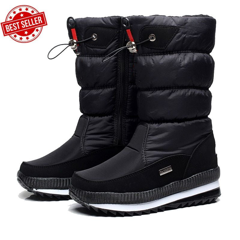 SnowLux™ – Premium Waterproof Damen Schneestiefel