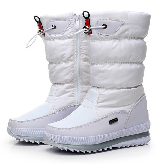 SnowLux™ – Premium Waterproof Damen Schneestiefel