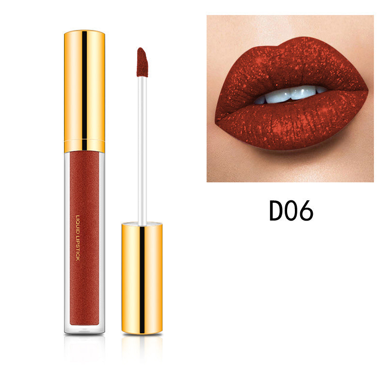 GlamLips - Metallischer flüssiger Diamant-Glitter-Lippenstift | 1+1 GRATIS