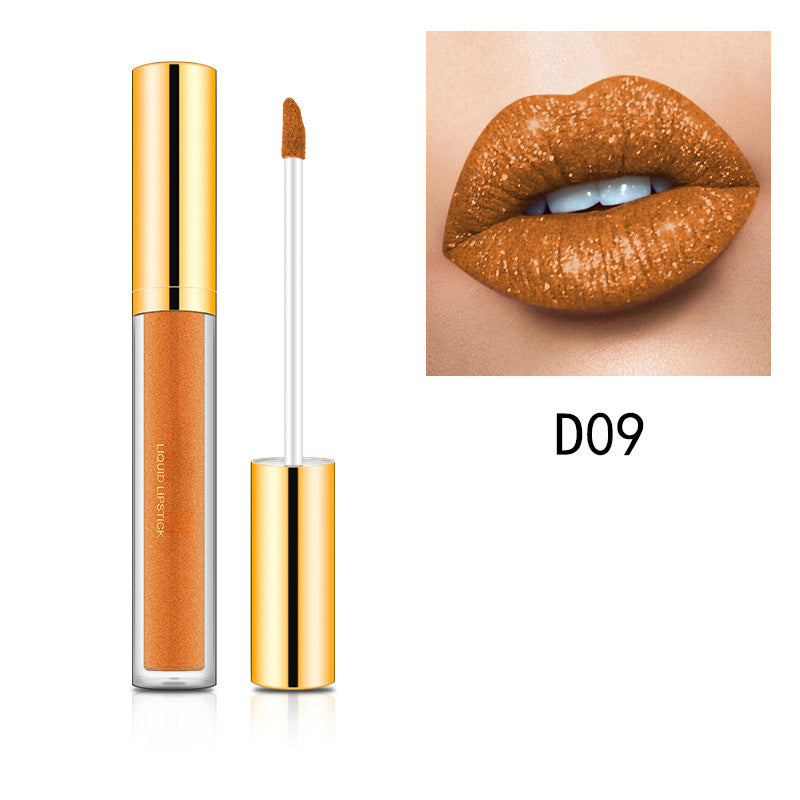 GlamLips - Metallischer flüssiger Diamant-Glitter-Lippenstift | 1+1 GRATIS