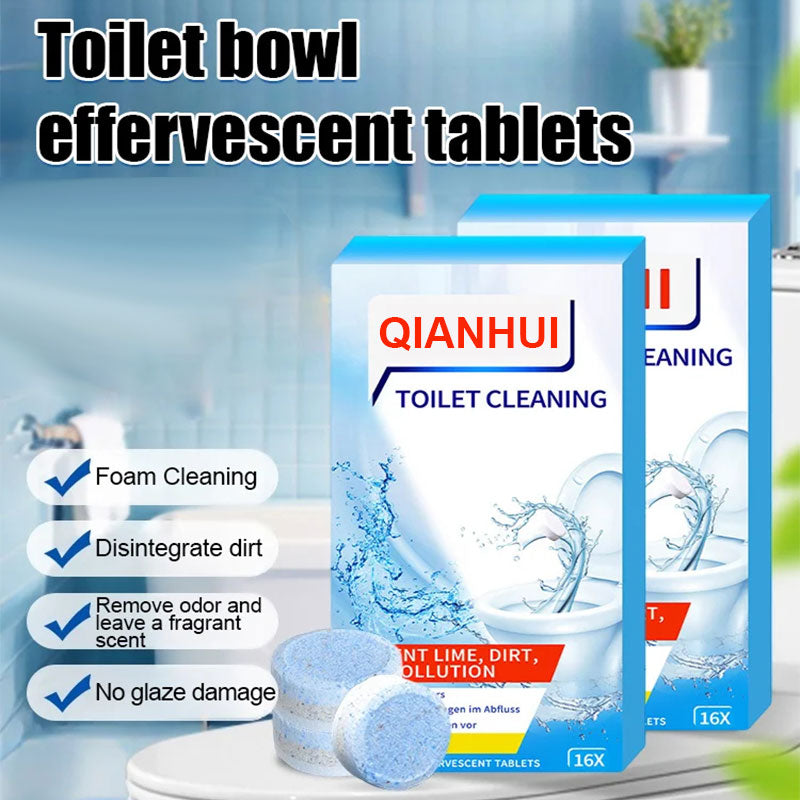 FreshDrop™ – Selbstreinigende WC-Tabletten für hygienische Frische & Kalkschutz