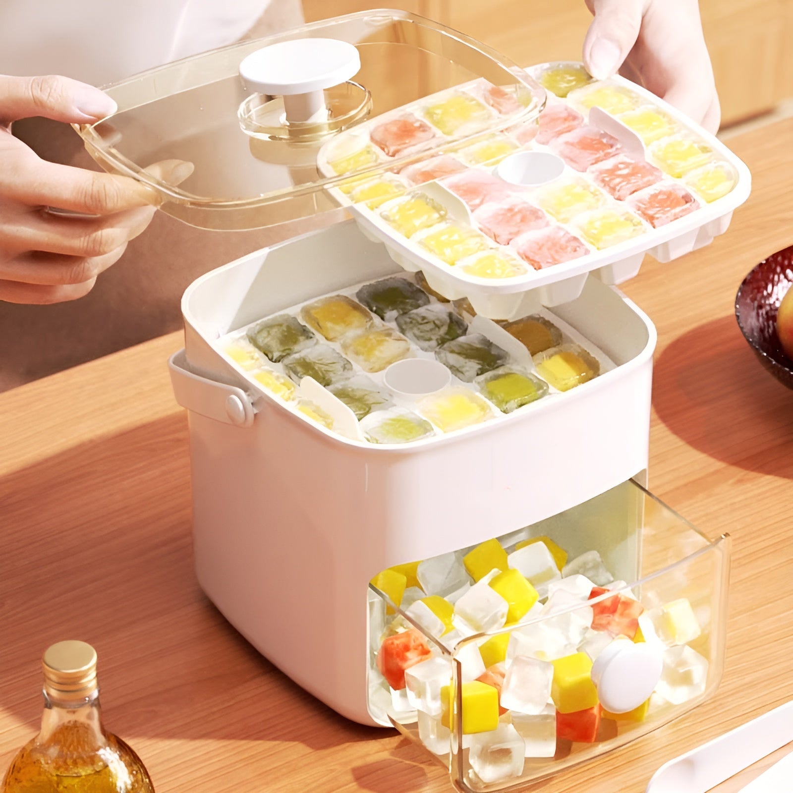 FrostBite - Verdoppelt Ihre Eiswürfelproduktion für perfekt gekühlte Getränke | 50%RABATT