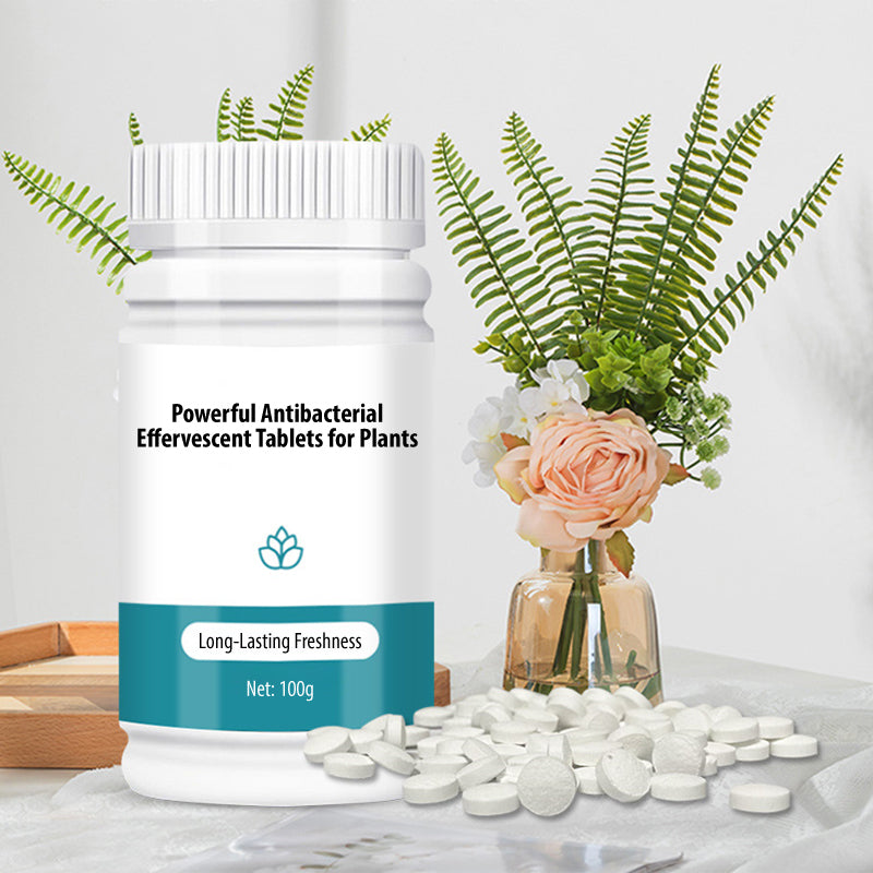 BloomGuard – Antibakterielle Sprudeltabletten für Blumen | 1+1 GRATIS