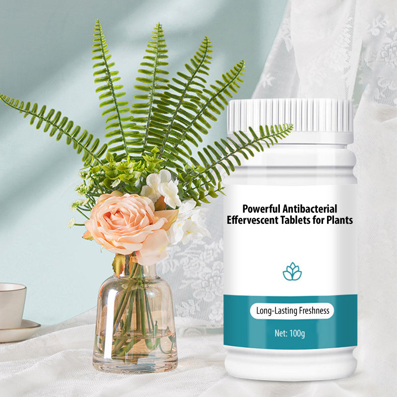 BloomGuard – Antibakterielle Sprudeltabletten für Blumen | 1+1 GRATIS