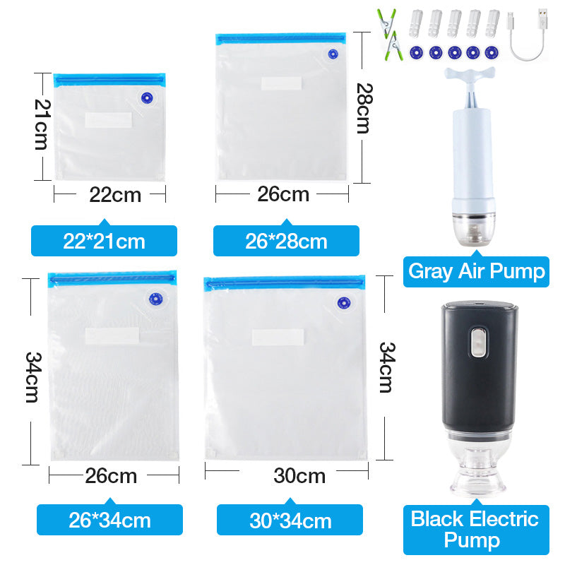 FreshLock™ – Frische bis zu 5× länger – Mit Vakuumbeutel & Pumpe | 50 % Rabatt