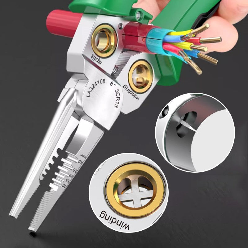 Multifunktionales Abisolierwerkzeug - Präzise Schnitte & Ergonomisches Design