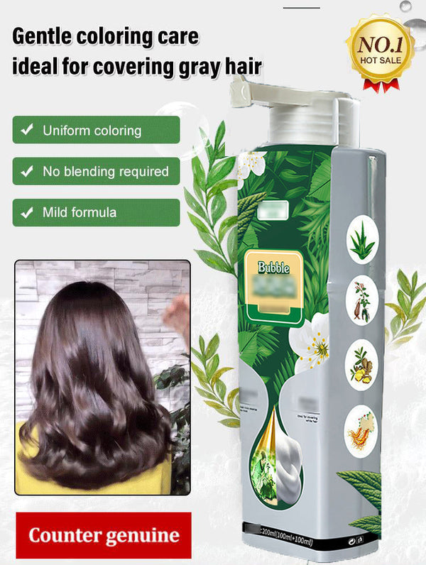 PlantFoam™ Schaumfarbe Gegen Graue Haare