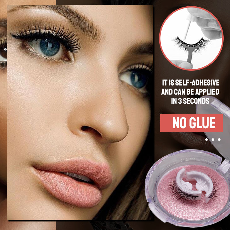Selbstklebende Wimpern - Wiederverwendbar, Natürlich & Einfach Anzubringen
