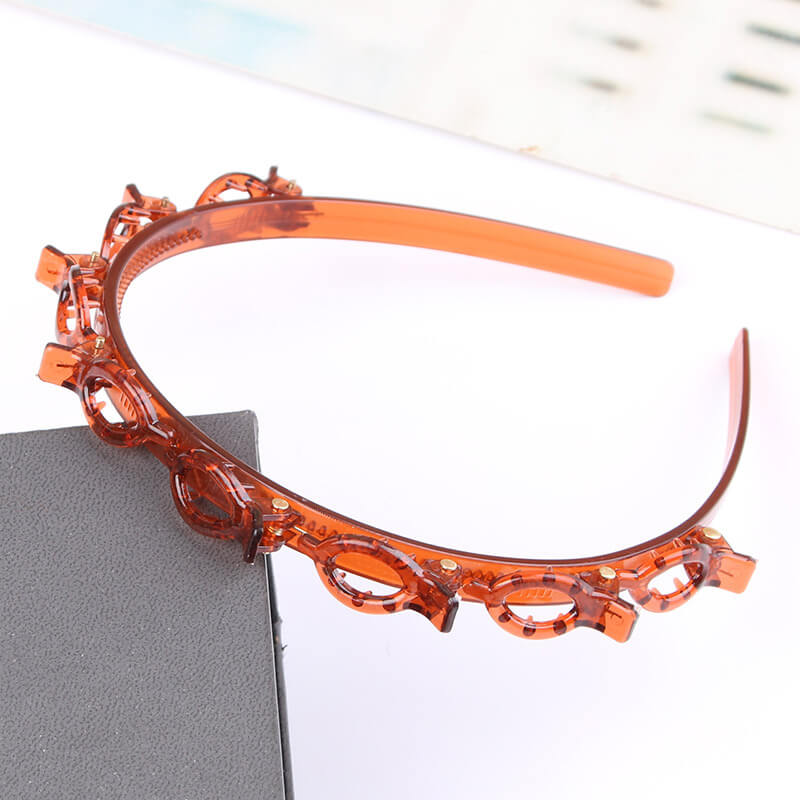 BraidedGlow™ Geflochtenes Stirnband – Stilvoller Halt mit unsichtbaren Klammern für jeden Tag | 1+3 GRATIS