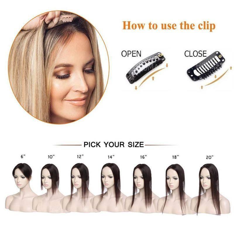 PureGlow™ – Natürliche Accessoires für kurzes Haar für stilvolle Leichtigkeit & Halt | 1 + 1 Gratis