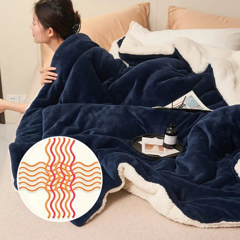 WoolHaven – Kuscheldecke für Wärme & Komfort | 50% RABATT