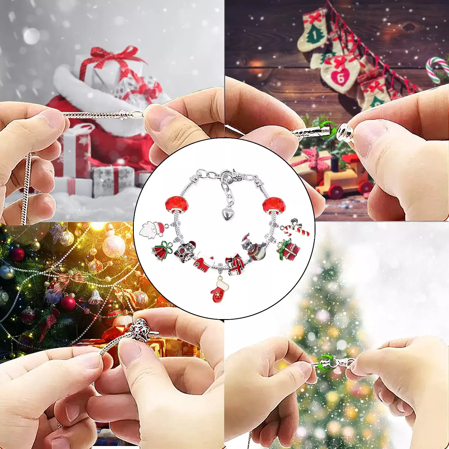 CharmXmas – DIY-Adventskalender-Armband-Set