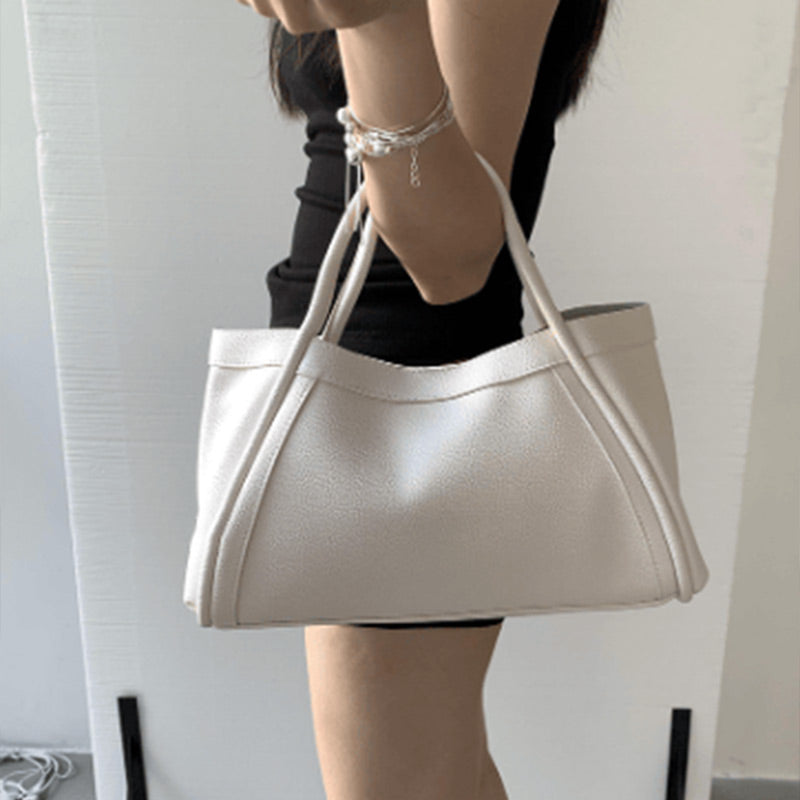 EleganzToGo™ – Tragetasche aus Leder mit passender Geldbörse | 50% RABATT