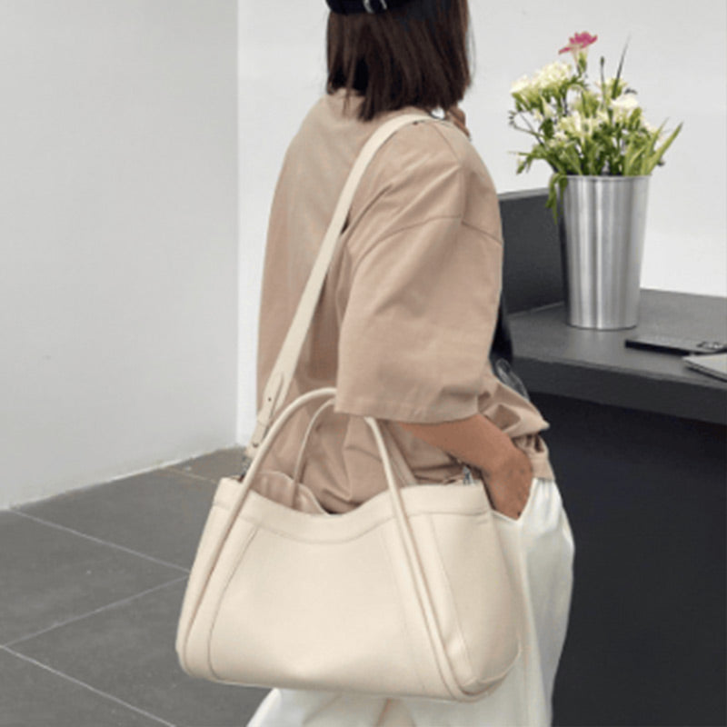 EleganzToGo™ – Tragetasche aus Leder mit passender Geldbörse | 50% RABATT