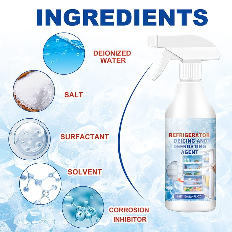Sicheres und effektives Kühlschrankauftauungsspray | 1+1 GRATIS
