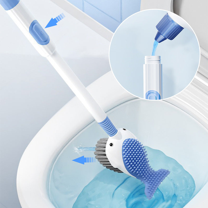 CleanGrip™ – Toilettenbürstenset mit Saugnapf | 50% Rabatt