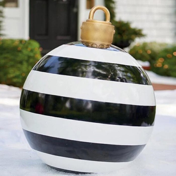 GlowSphere – Outdoor Weihnachts-PVC-Aufblasbare Dekokugel