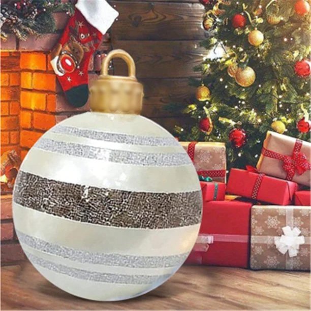 GlowSphere – Outdoor Weihnachts-PVC-Aufblasbare Dekokugel