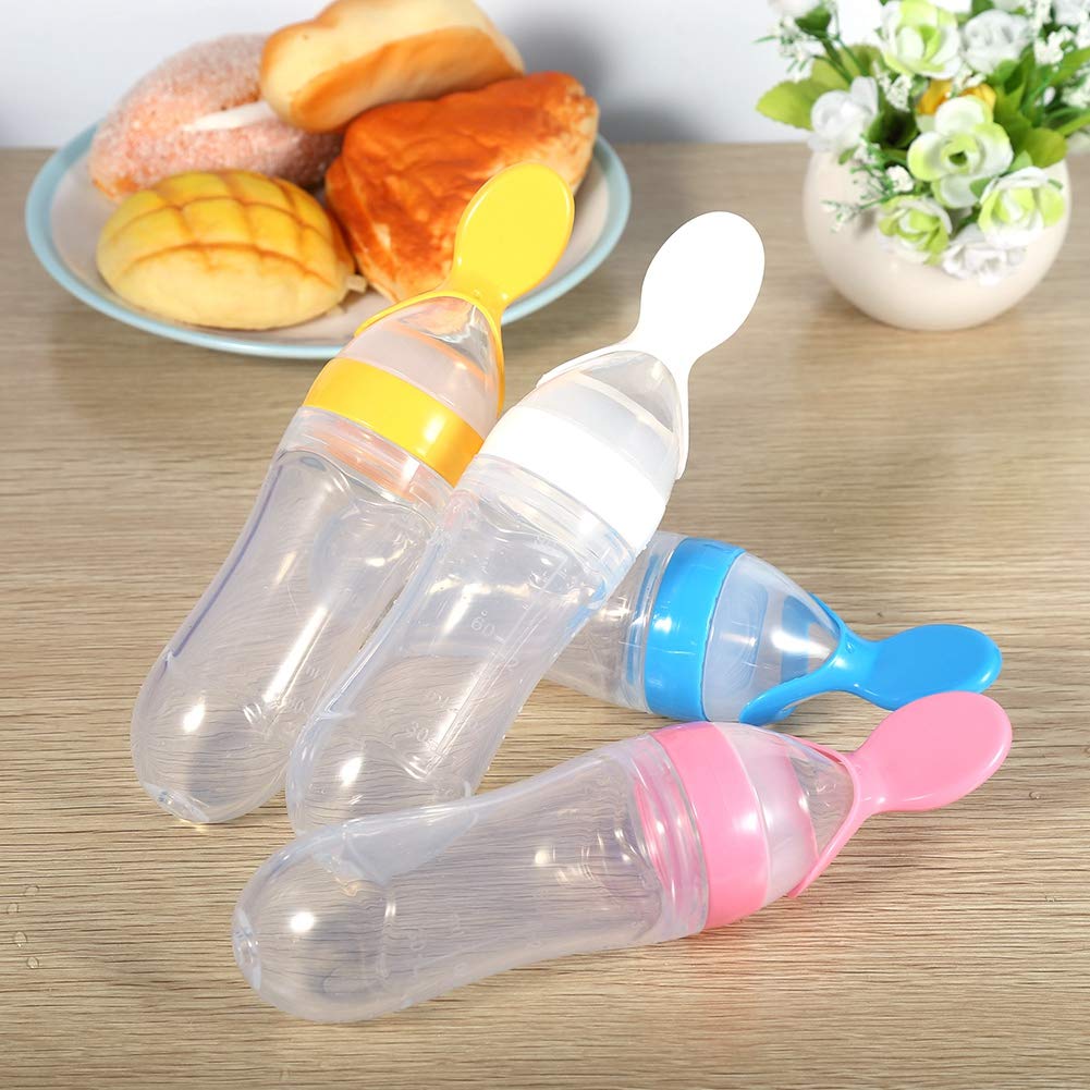 Zusammendrückbare Baby-Löffelflasche (3 Stück)
