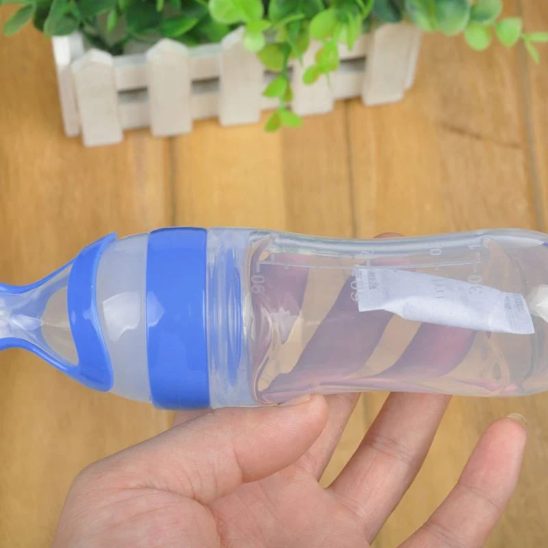 Zusammendrückbare Baby-Löffelflasche (3 Stück)