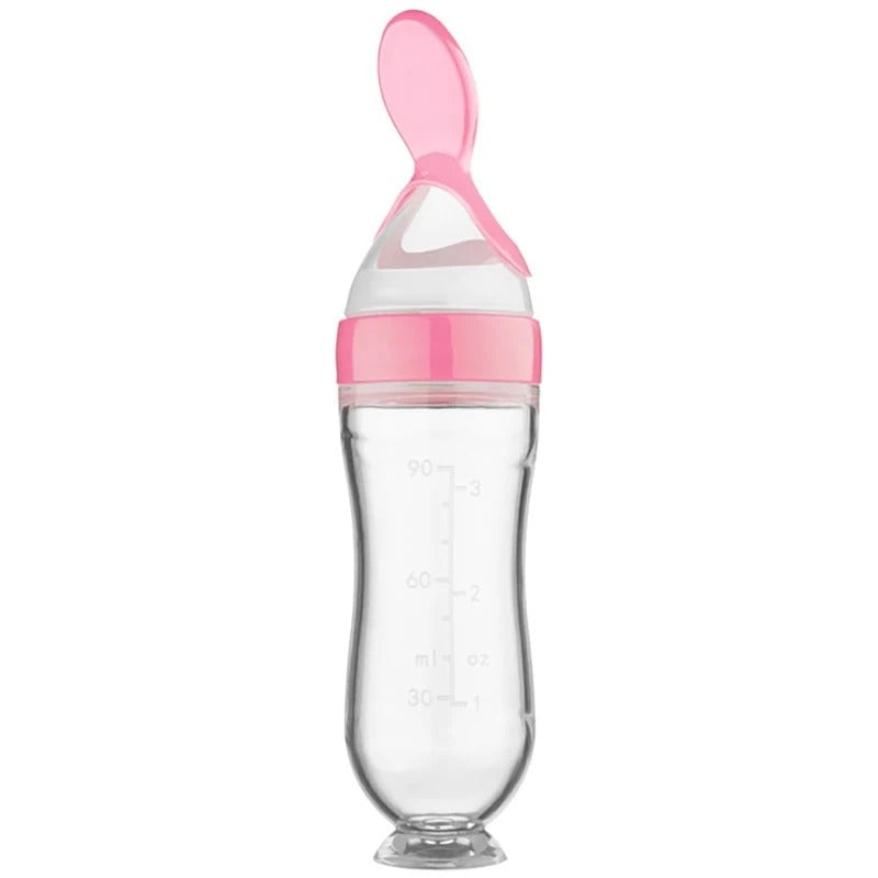 Zusammendrückbare Baby-Löffelflasche (3 Stück)