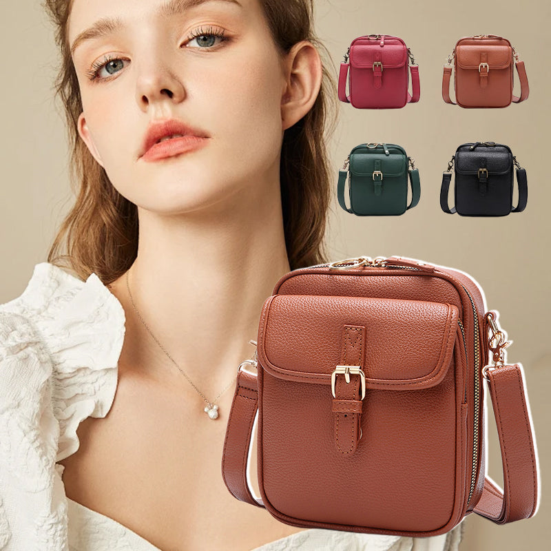 Avani - Vintage Messenger Bag mit großer Kapazität