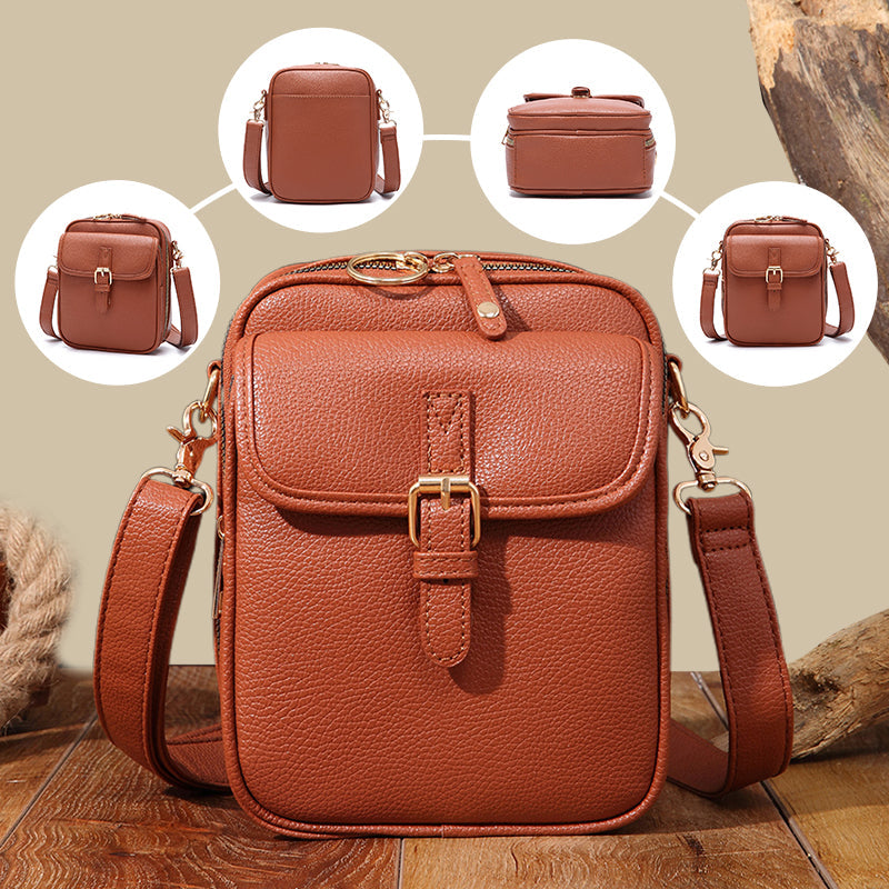 Avani - Vintage Messenger Bag mit großer Kapazität